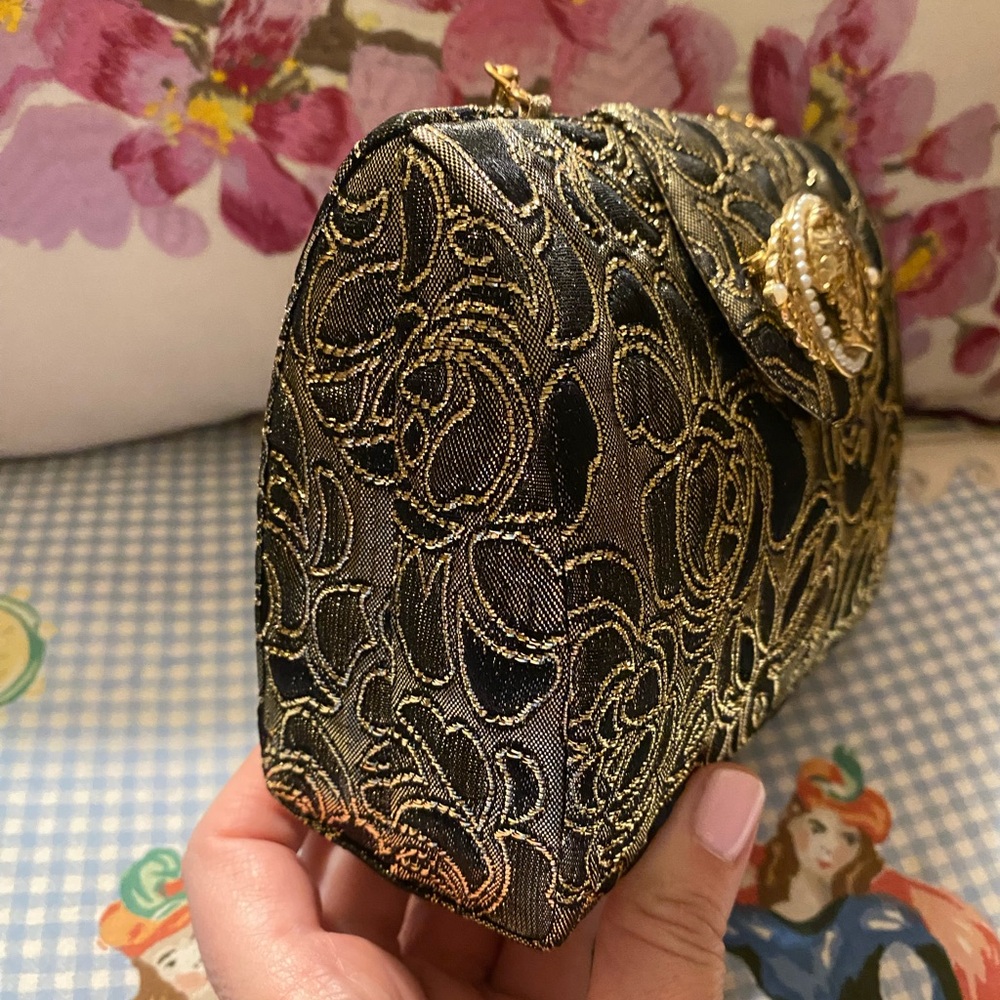 Vintage structured clutch - Picture 3 of 3